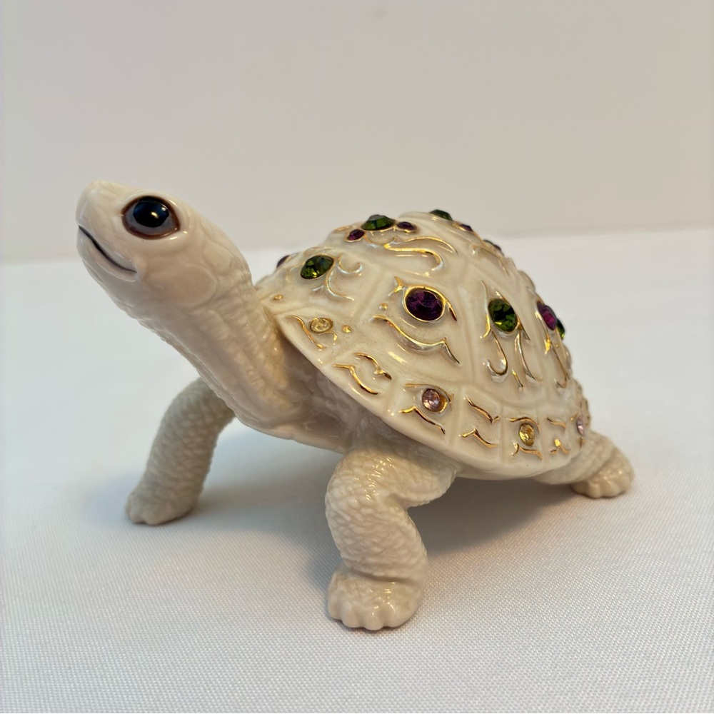 Lenox Woodland Jewels Turtle Figurine